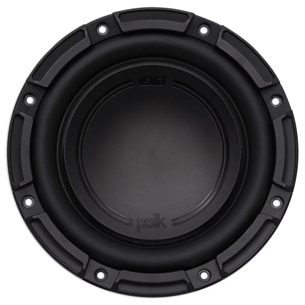 (2) Audio Subwoofer Watt classic Audio 1500 Polk DB842DVC 8” 4-Ohm Sub+Rockmat Car Dual