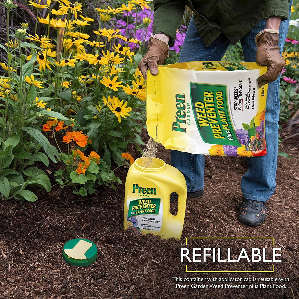 sq. - - Garden lb. ft. Food high quality Covers + 5.625 Weed Plant 2164108 Preen 900 Preventer
