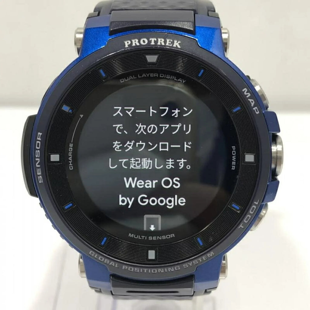 with Pro watch Trek smart PROTREK box Pre-Owned (Fair) WSD-F30