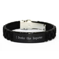 for I Reporter, from Clasp Unique The amangny Coworkers Inspire Prefer Bracelet Black Glidelock Reporter, Friends