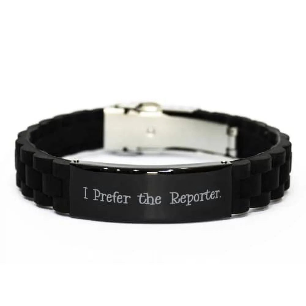 for I Reporter, from Clasp Unique The amangny Coworkers Inspire Prefer Bracelet Black Glidelock Reporter, Friends