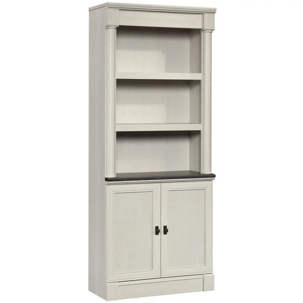 Oak Glacier 5-Shelf special edition Sauder Bookcase, Bookcase Library Palladia Finish