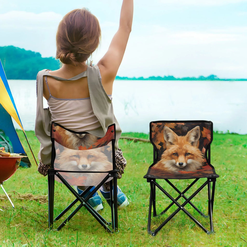 in Folding trendy Portable Autumn Beach 220LBS Leaves Carry Chair Lawn with Chair Support to Fishing Outdoor Chair Chair Fox Camping Bag