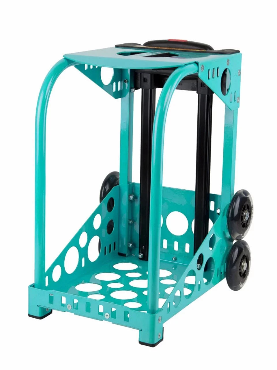 with (Turquiose classic Flashing Zuca Wheels Life - Sport Island Bag 18" Frame)
