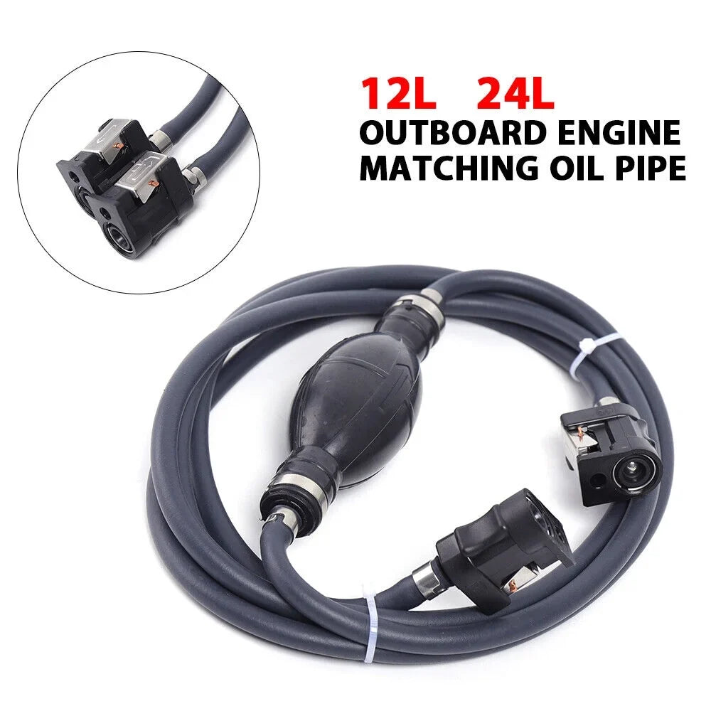 for Fuel Marine Outboard Assembly Kayak Gas Connector Hose Motor Inflatable Tube Boat Boat Tank ZhdnBhnos Oil Line