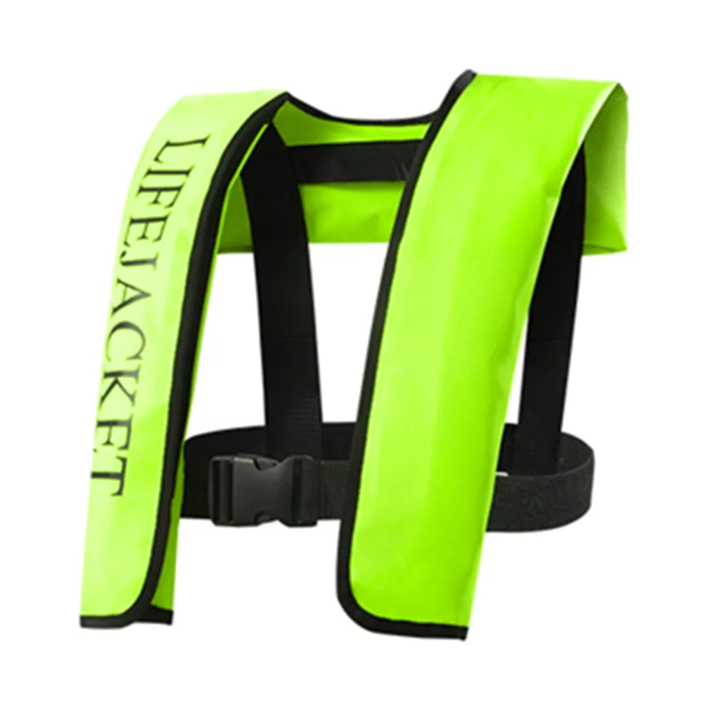 Swiming classic Sports Manual Adult Inflatable Fishing Jacket Water Survival