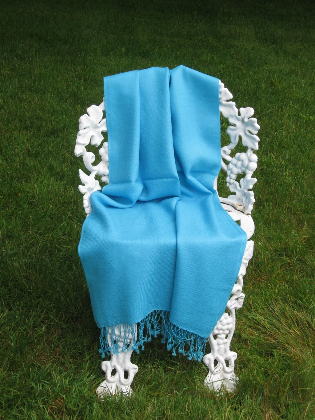 Scarf/Wool/Silk (Turquoise) Shawl/Cashmere/Cashmere Scarf/Scarves/Shawl/Shawls/Stole/Wrap/Pashmina Scarf/Pashmina