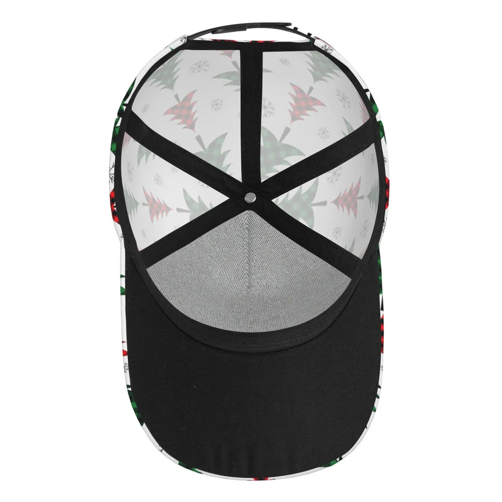 Dad All Hat(Buffalo high quality Size Christmas Cap Outdoor for Baseball Trees) Adjustable Activities and Running Plaid Balery Workouts Seasons