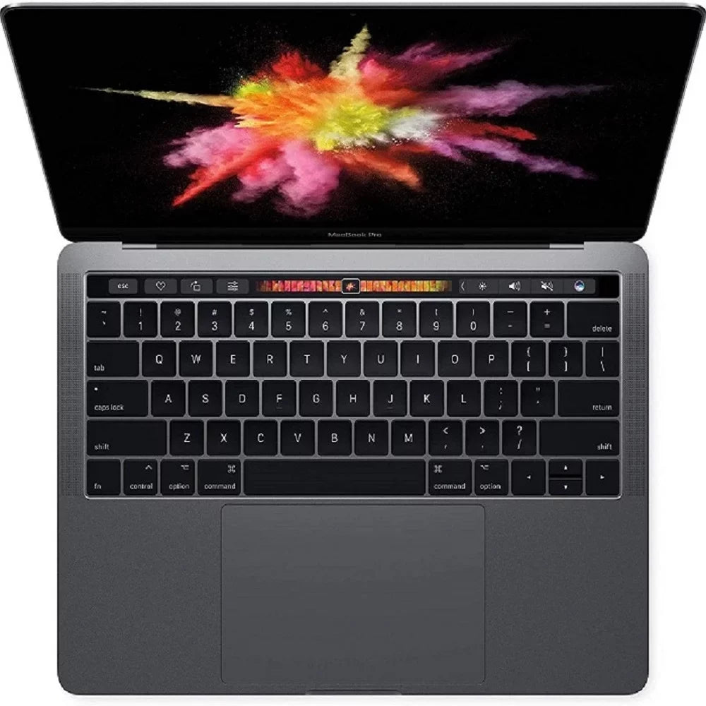 new Gray RAM, - SSD 2.3GHz 8GB Good) MacBook - (MR9Q2LL/A) -13-inch - (Refurbished: Display Pro - Core Space (2018) Pre-Owned i5 256GB