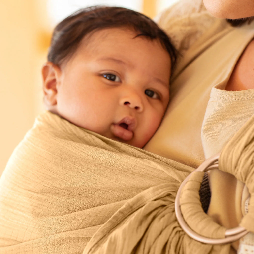 Sling Ring high quality Carrier Baby Saffron in Wrap Moby