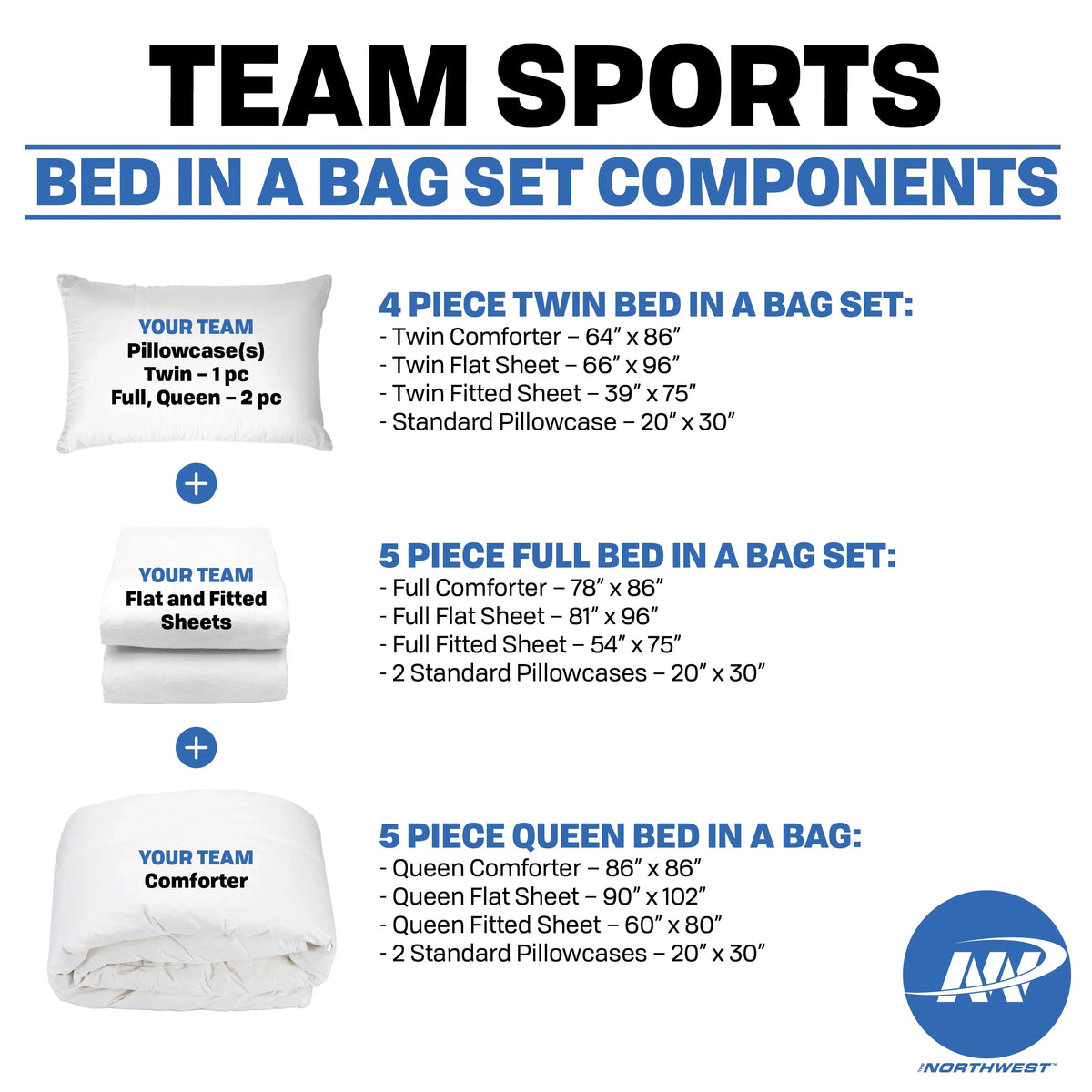 Bed Bag in Seahawks Complete Seattle Set Bedding a NFL