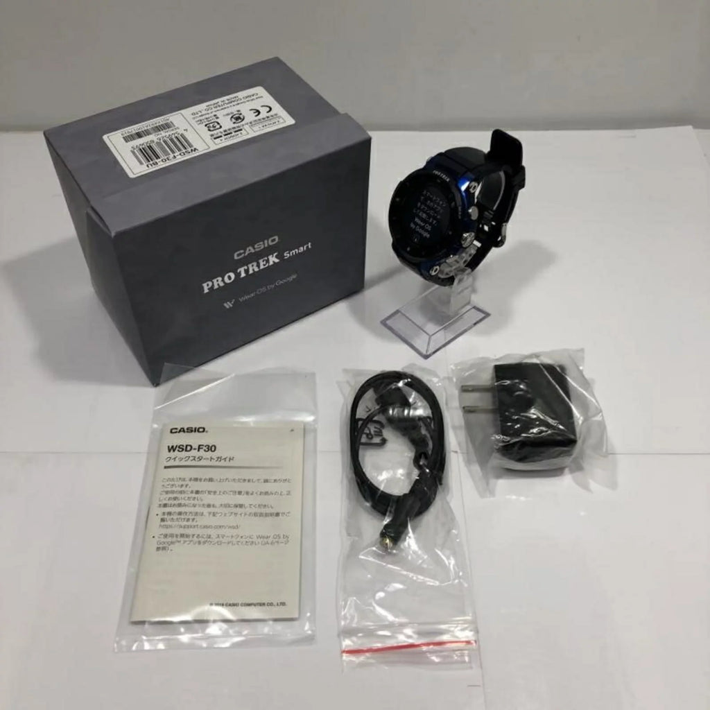 with Pro watch Trek smart PROTREK box Pre-Owned (Fair) WSD-F30