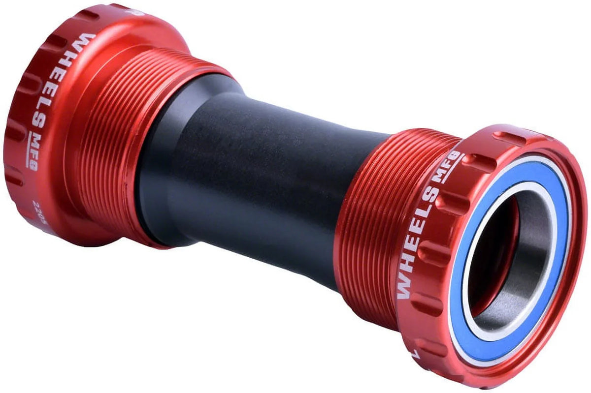 Bracket Shimano II Red BSA Wheels Spindle, 3, ABEC Manufacturing Bottom Hollowtech -