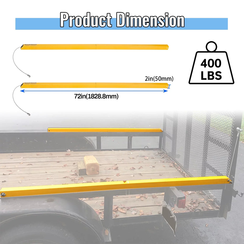 Sided 2 Utility 350 HECASA Taiate Pounds Ramp System Lift Liftgate trendy Trailer Lift Gate Assist