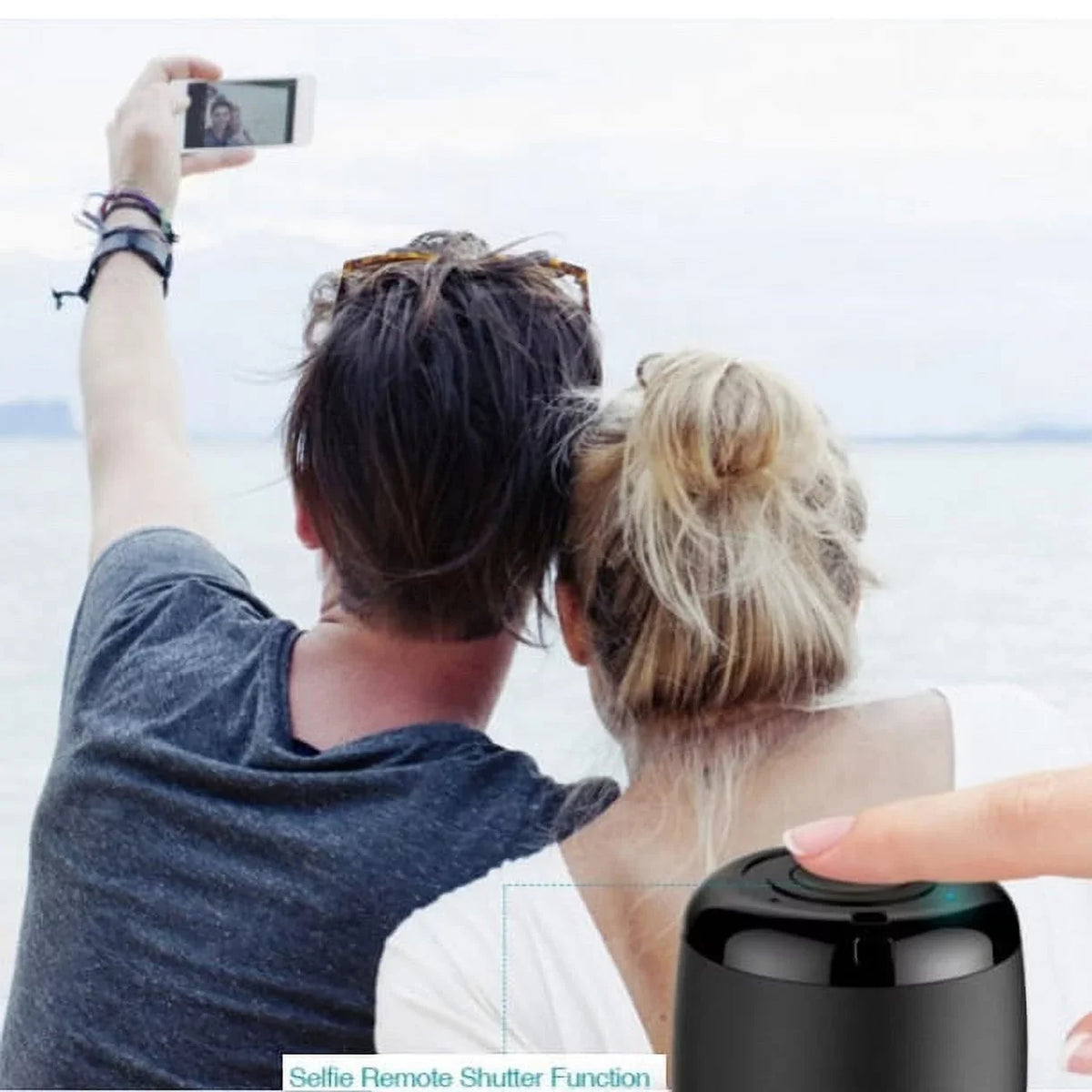 Hands-free 7.9" (1st/2nd/3rd/4th/5th iPad Remote Speaker Mini new for Gen) Multimedia Mini Audio Microphone - Shutter Wireless
