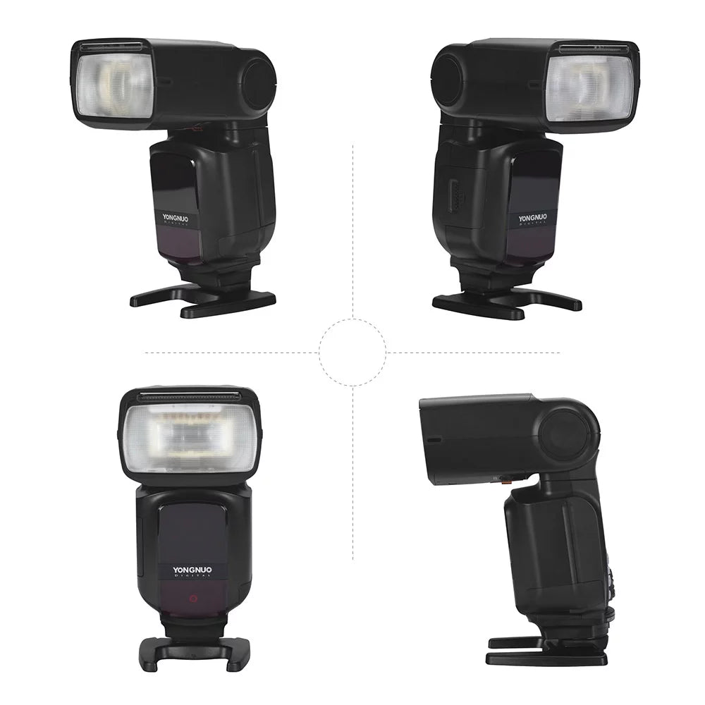 Flash Wireless YN968N System LED YN560 Light, 5600K Built-in with Wireless DSLR and Nikon with 1/8000s Speedlite TTL YN622N HSS, new II Compatible YONGNUO Cameras