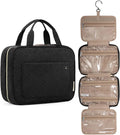 Makeup Bag Toiletry Bag Full with Accessories, Organizer Hook, Shampoo, Sized Toiletries Container, Water-resistant Bag for Hanging Travel Travel Cosmetic