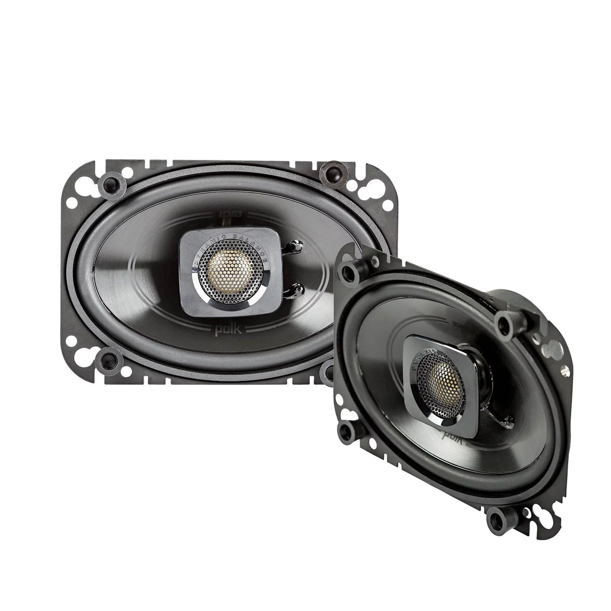 and - A 4x6" DB462 - Speakers Includes A Audio DB652 Bundle Polk Coaxial Pair Of 6.5" 2 Of Pair Pair