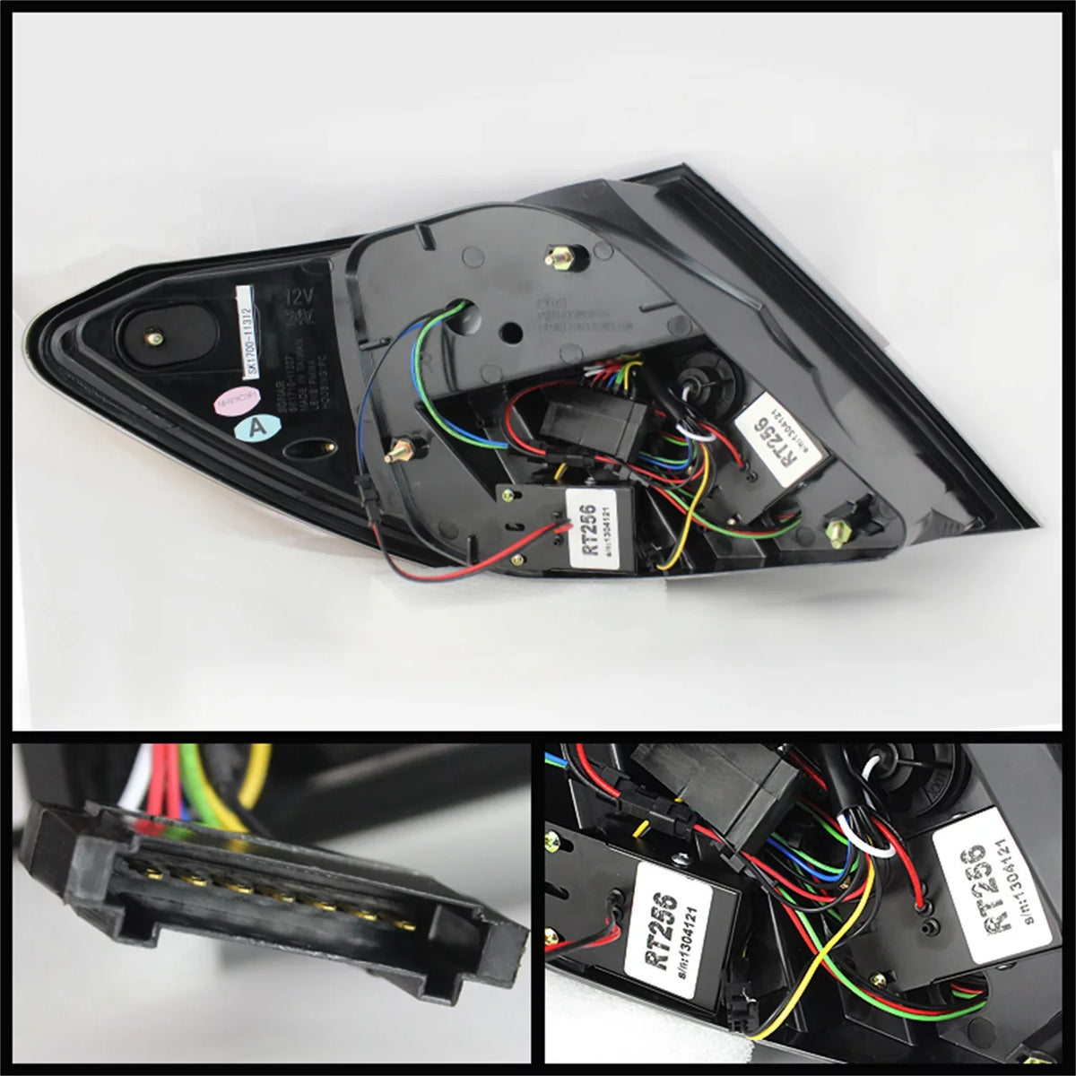 Fit Fits Black 11-14 C-Class Only) 2011-2014 C W204 LED select: Tail - LED Model MERCEDES-BENZ Lights Benz Spyder Mercedes (Will