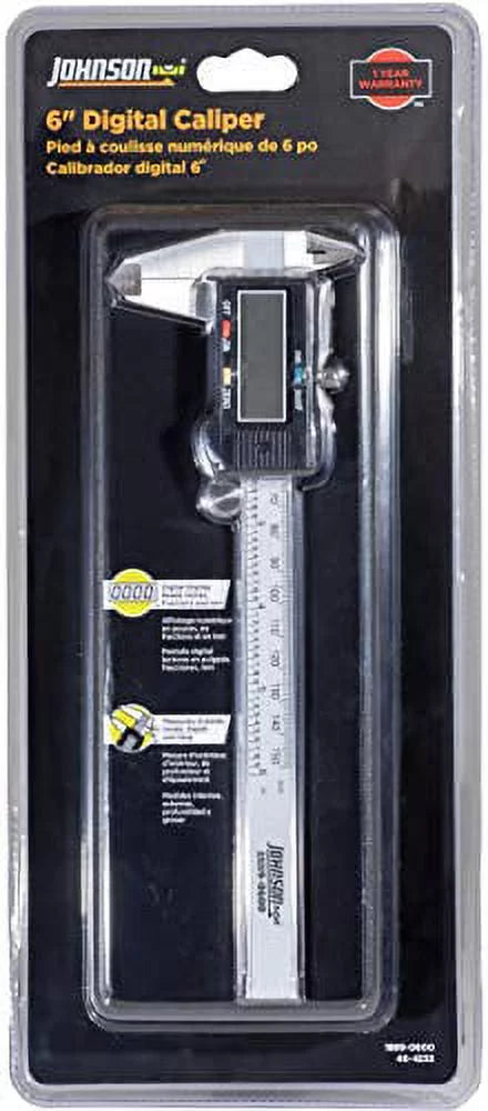 6 Johnson In. Caliper Level Digital