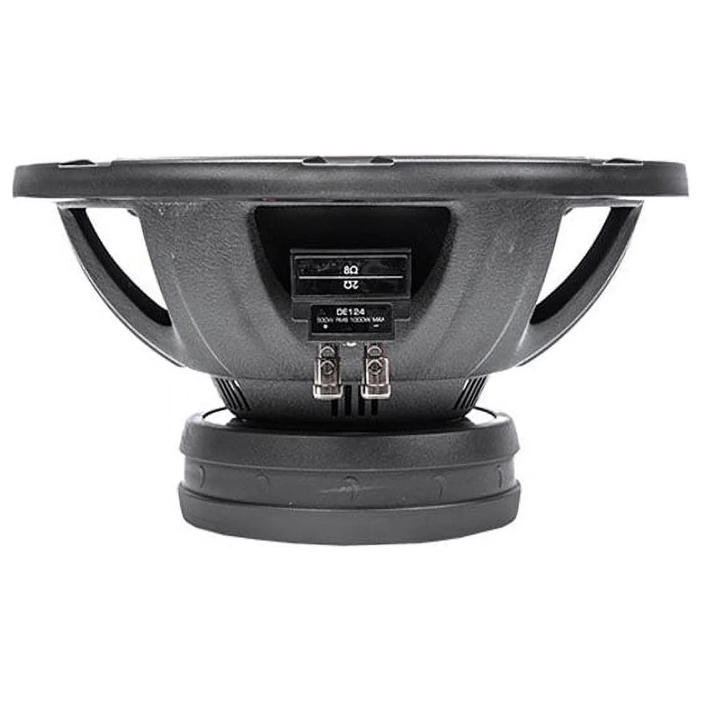 RMS Audio Diamond Subwoofer Series Peak DES124 500W (1000W Elite 4Ohm Voice Coil 12" Dual Handling) Power Diamond