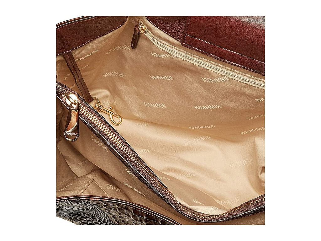 Mallory Sparrow Small Brahmin Cocoa