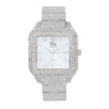 Glamour True Classic-SLV) trendy a Women's to Diamonds blinged-Out Beauty Crystal (L0513LA Testament Timeless Luxury Out Watch, and Iced
