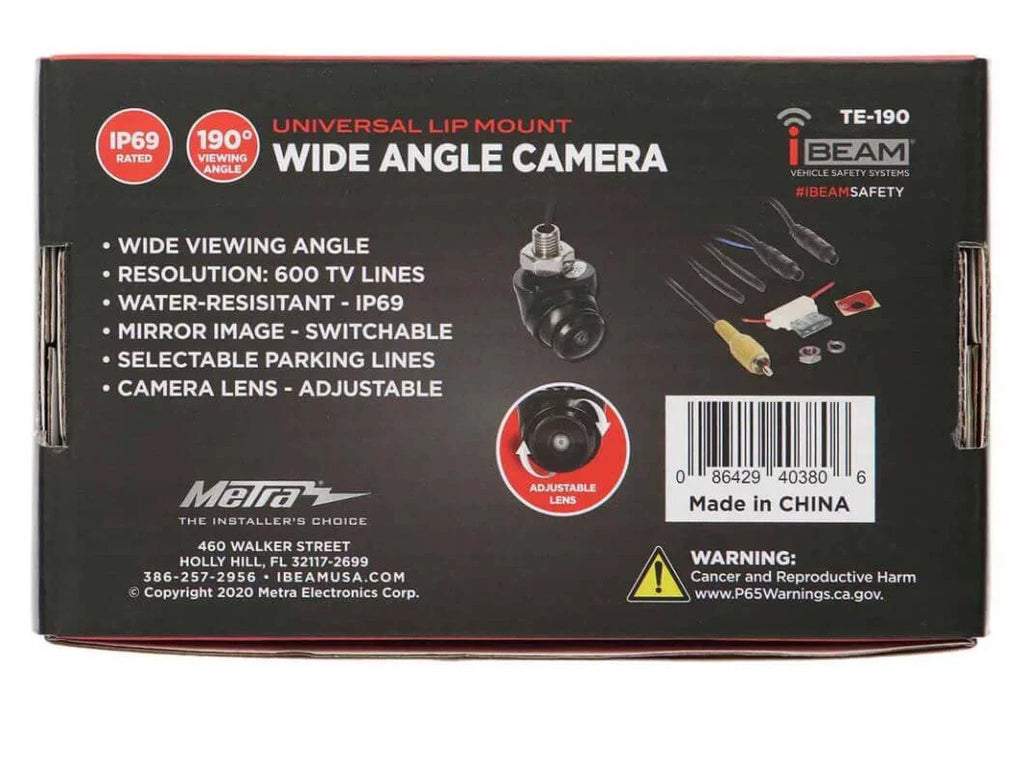 Adjustable TE-190 classic Angle iBEAM Wide Camera