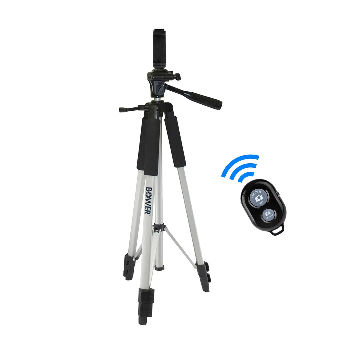 Phone, UltraPro Camera Smartphone Aluminum UltraPro Control Inch Full-Size Includes with Bonus Microfiber Remote Tripod Cell Mount Cleaning + 59" Cloth iPhone/Android with Universal Compatible