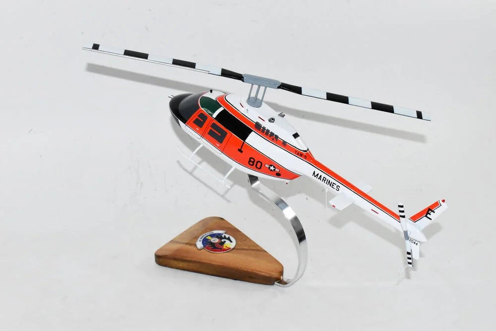 (Marines), Vigilant Ranger, Bell® TH-57c 1/31 HT-18 Model Scale new Sea Mahogany Eagles