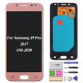 LCD Parts(Pink) For Pro Screen Repair Replacement Assembly Galaxy Display J5 classic Digitizer Touch 2017 J530