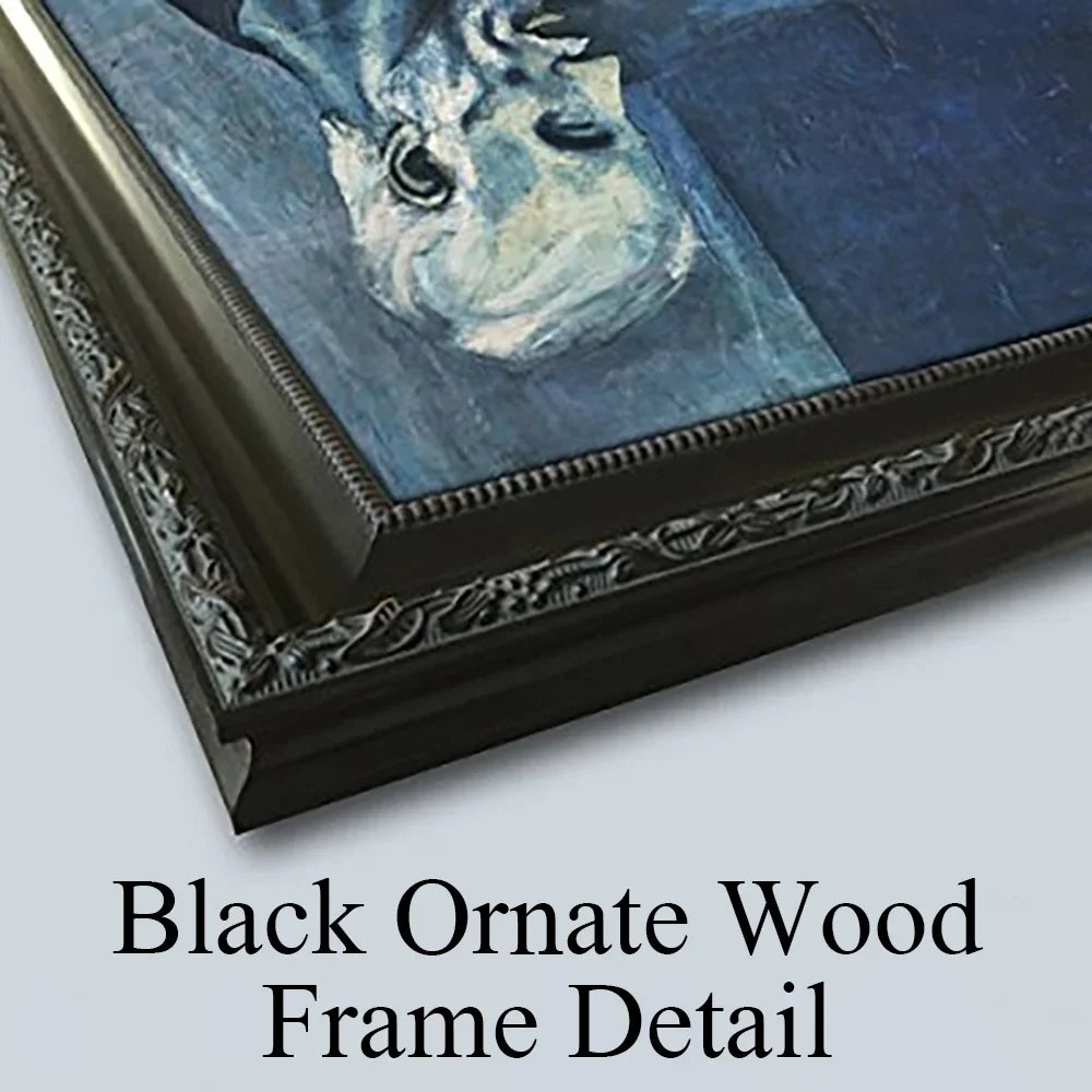 in Framed Ornate Men Museum Canoe Titled Winslow Print Matted Black Art Double - Homer (1897) a Wood high quality 18x12 Two