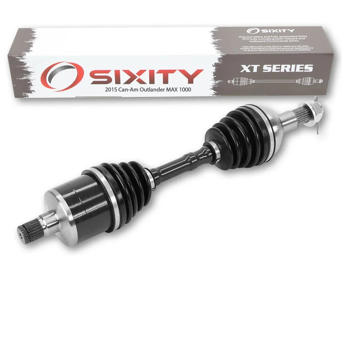 compatible Rear with - 4X4 Axle MAX Sixity XT Outlander high quality EFI Right 2015 Can-Am 1000