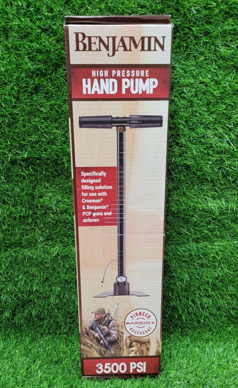 Rifles PCP High PSI 3-Stage HPP2KU - Benjamin 3000 Hand Pressure Air Pump