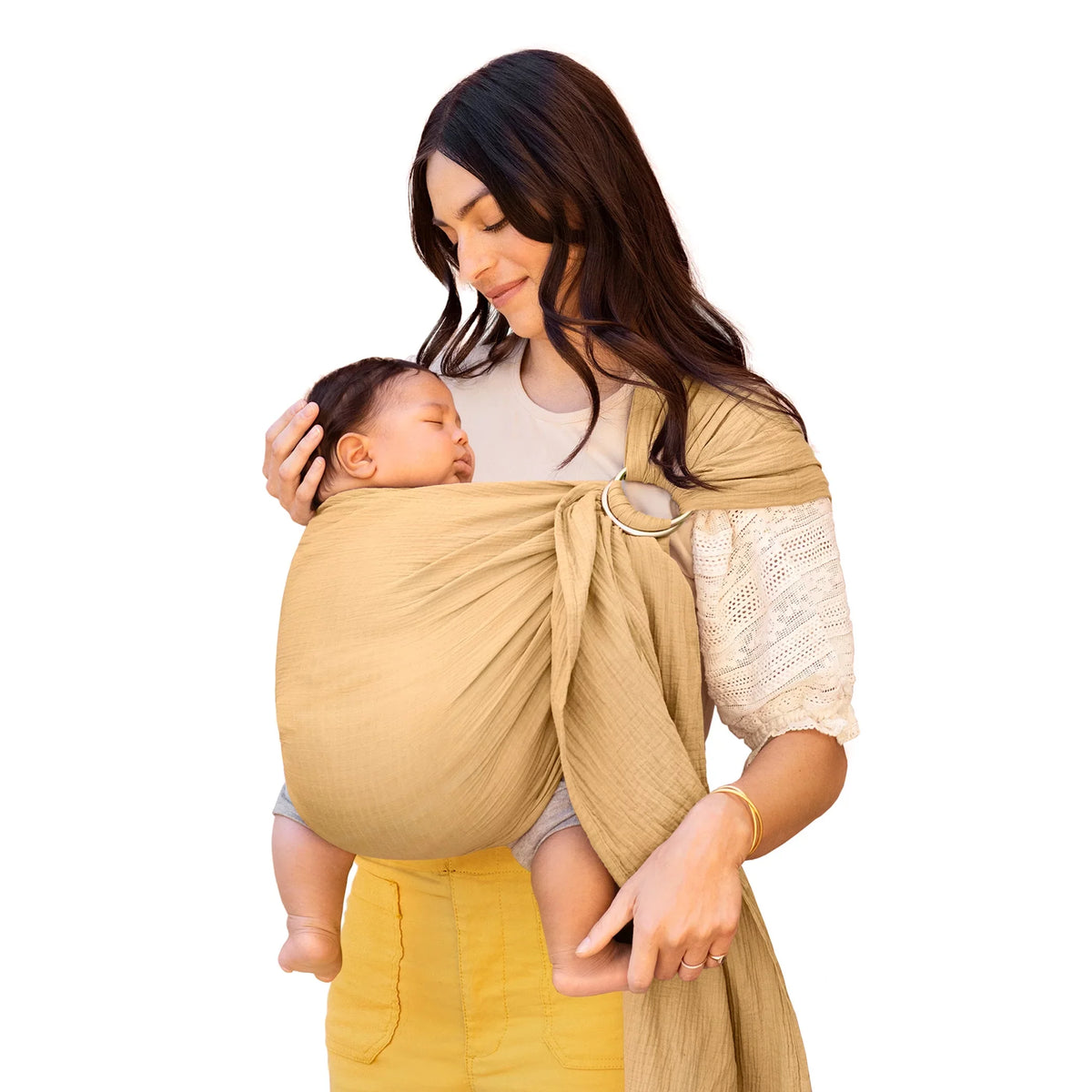 Sling Ring high quality Carrier Baby Saffron in Wrap Moby
