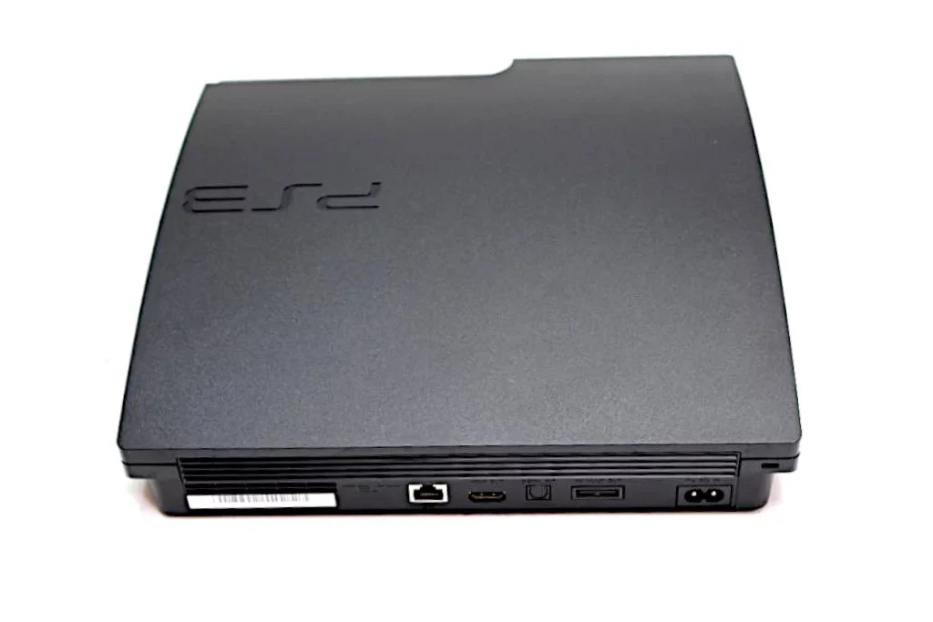 Console PS3 Slim Black PlayStation trendy (Refurbished) HDMI Video Game 120GB 3 Controller Restored