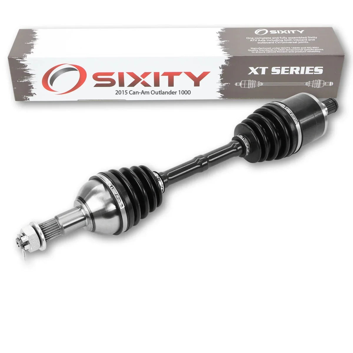 special edition Left - Rear Sixity Axle 1000 with Can-Am compatible Outlander XT 2015 EFI 4X4