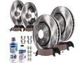 Toyota Brake Camry 2014 2015 2012 Rotor 2017 - Front Pad Rear special edition and and with 2016 Compatible - Kit 2013