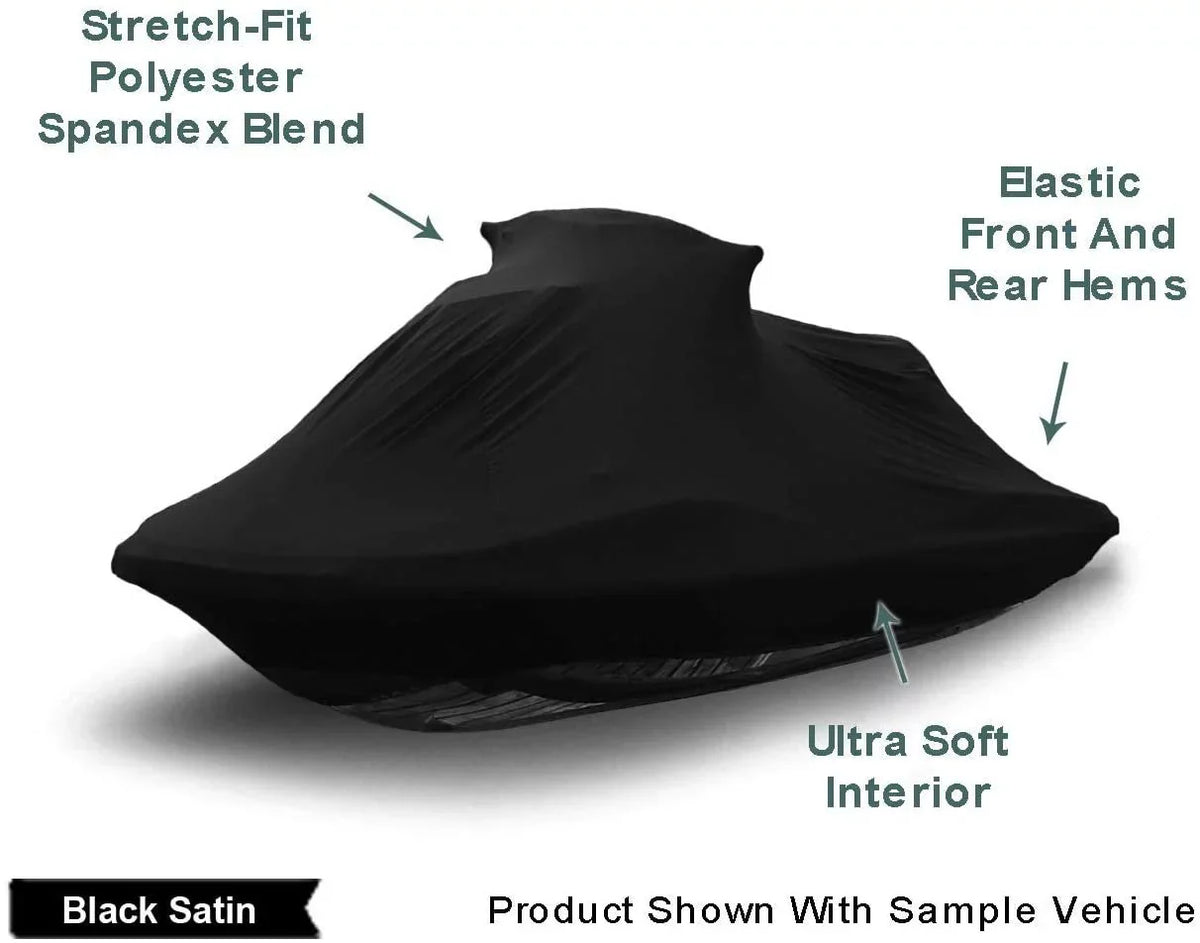 Storage Yamaha LX ONLY Ultra - Stretchy Indoor - Jet 1991-1993 Satin Indoor Protects Includes from Runner Ski Soft Bag for Dings Dust Cover & - Inside! Black 650 - Wave &