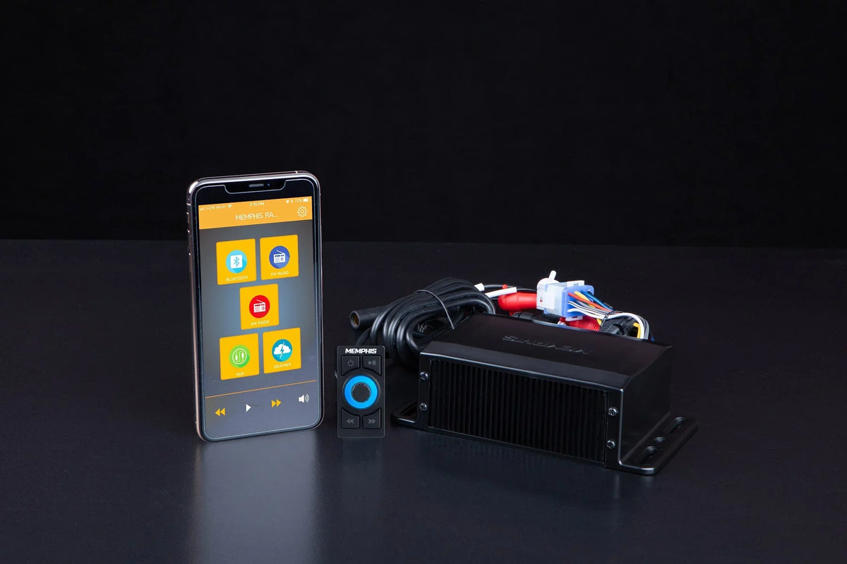 Source RZR/ATV/UTV Audio Memphis Bluetooth Marine Unit SMC2A Receiver trendy Hidden