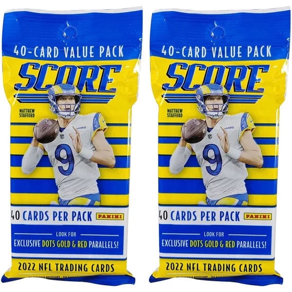 Value NFL® Panini® Score Pack 2022 12-Fat classic Box by
