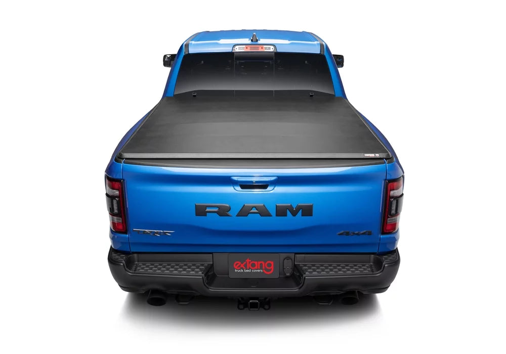 with Cover | 1500 Bed (Split) 2019 Folding Truck Compatible - Tonneau w/ w/o e-Series 2024 by Soft (76.3") Multi-Function Trifecta Bed 4" and Taiate Ram high quality Dodge | RealTruck 6' Extang 77422