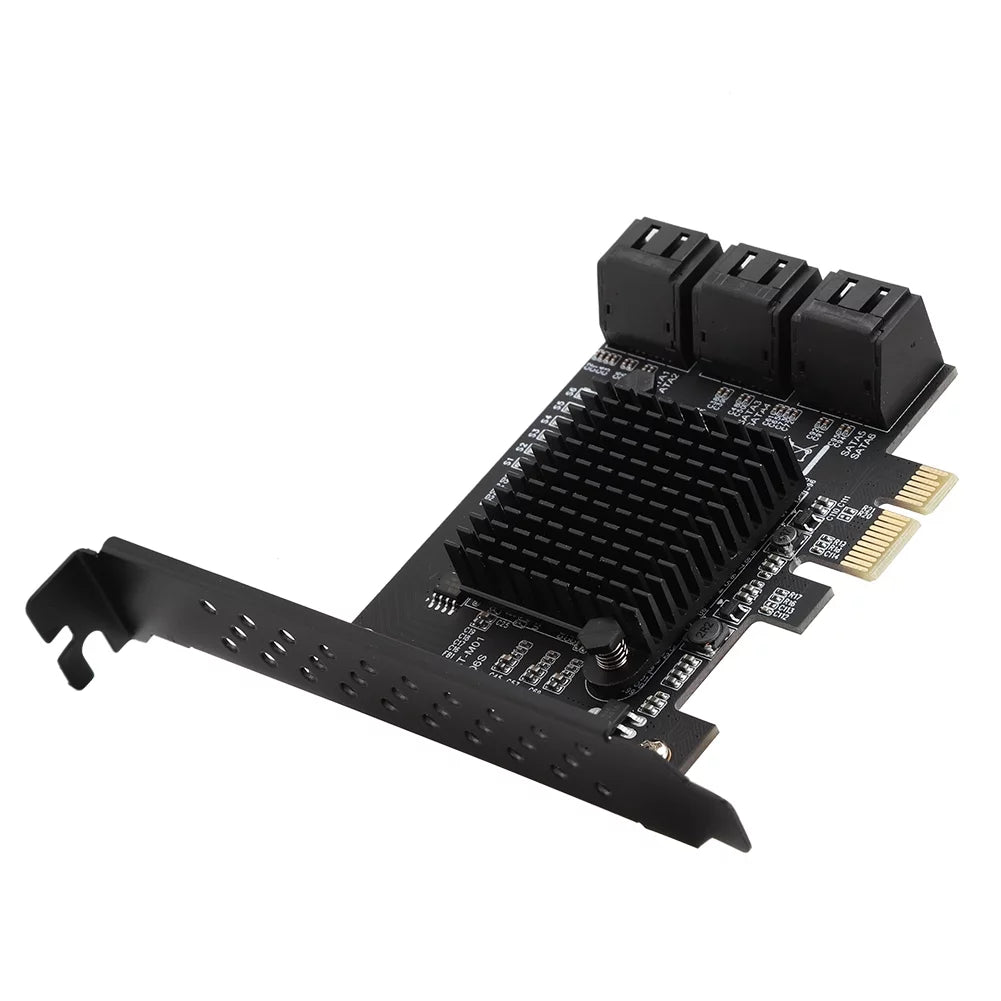 USB, 1.5G PCI 6-Port 3.0 Card Expansion Card Card HDD SATA Riser Jadeshay Compatible,3G