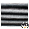 122 Filter L4 - Replacement classic FE Cabin SANTA Carbon, for 4-Pack Activated 1998cc for CID Air Car/Automotive 2.0L ACF-11178 Hyundai 2016
