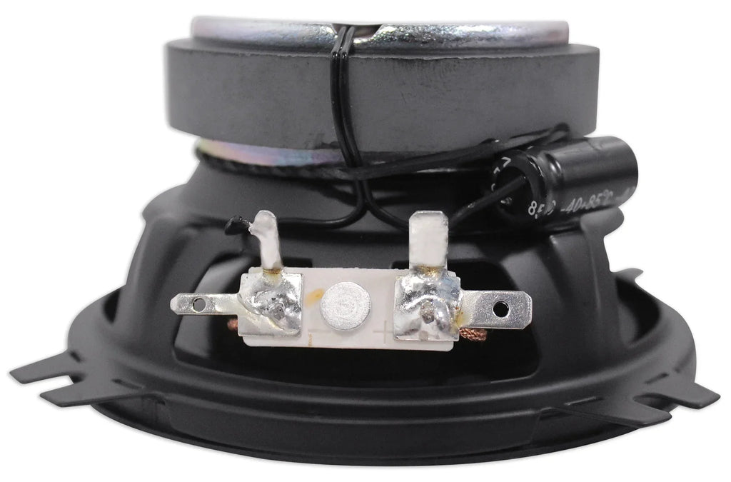 ATV/UTVCART (2) Tower Audio trendy Speakers+MTX Amp 4" For 2-Channel Chrome Polk