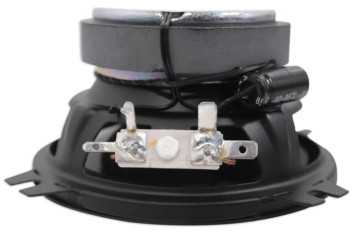 ATV/UTVCART (2) Tower Audio trendy Speakers+MTX Amp 4" For 2-Channel Chrome Polk