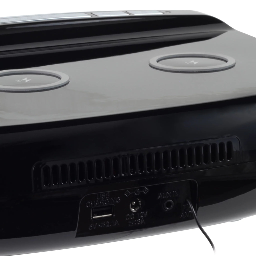 Qi System with Radio, Station Music CD, Workstaton and Wireless HiFi Studebaker FM Charging