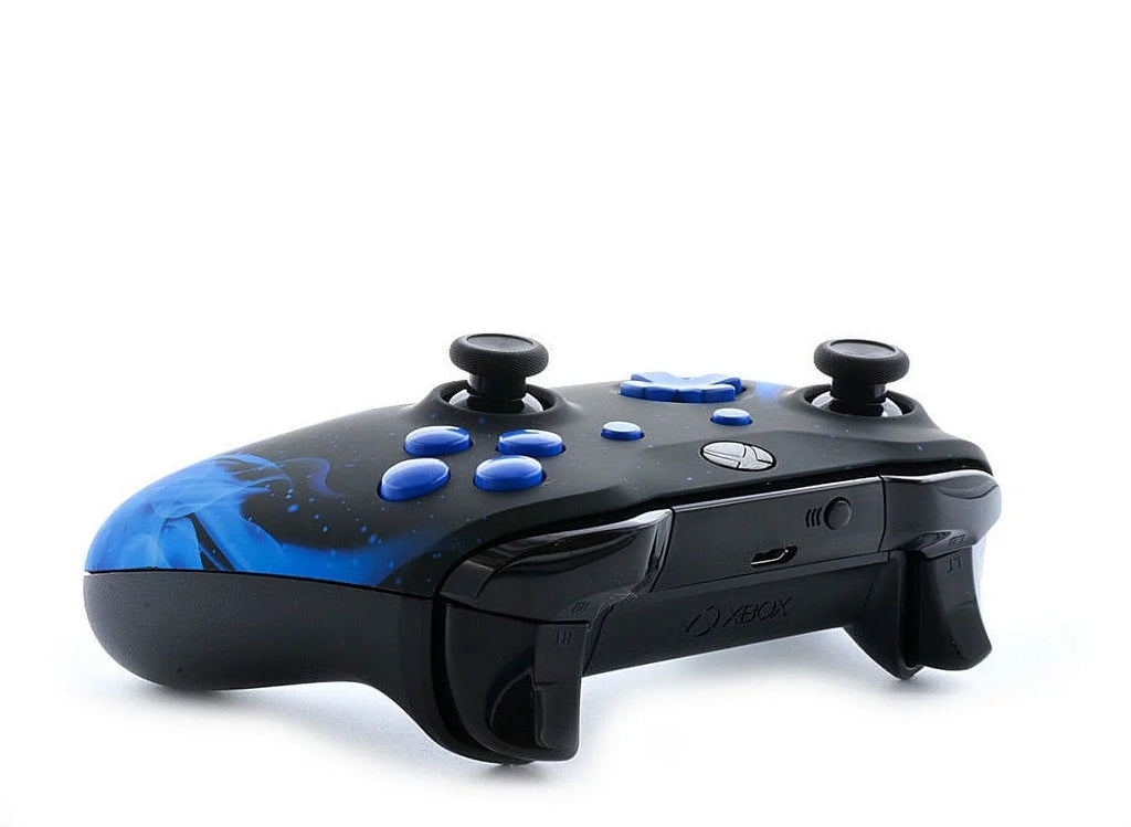 S Custom FPS blue) SMART Blue Xbox Fire One (Matte COD mods. Controller. Warzone Soft Fire high quality Rapid Modded
