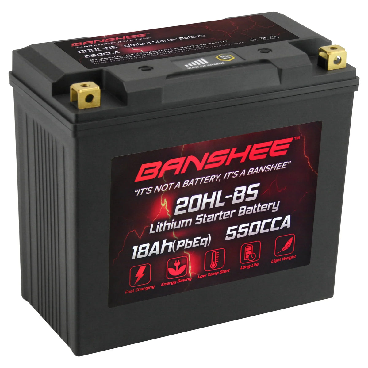 Outlander CAN-AM Compatible LiFePO4 YTX20L-BS Banshee 1000 2016 Battery Motorsports XT-P with to EFI 2013