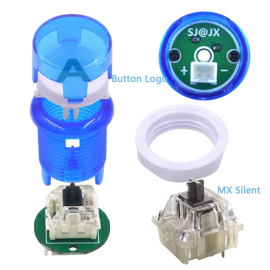Controller Pi Player SJ@JX Cherry Game Nintendo 2 for Gamepad Arcade USB PC Microswitch Switch Raspberry MAME Joystick 8way PS3 Encoder Retropie Button MX